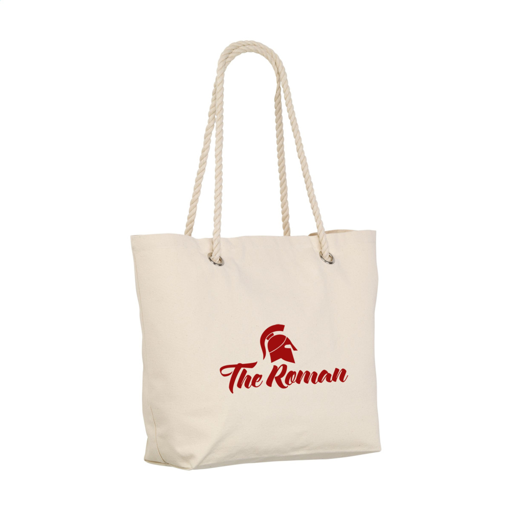 Logo trade business gifts image of: Michelle (340 g/m²) beachbag