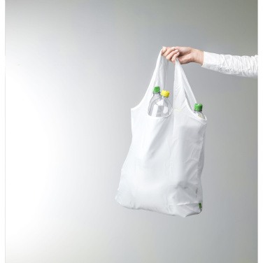Logo trade promotional giveaways image of: GRS RPET Shopper foldable shopping bag