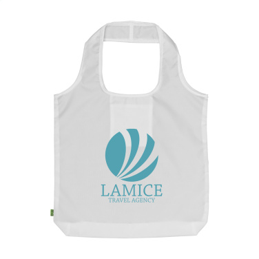 Logo trade promotional giveaways picture of: GRS RPET Shopper foldable shopping bag