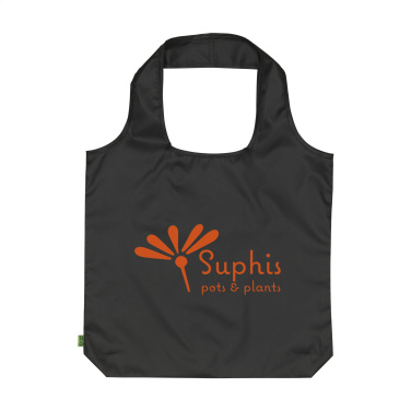 Logo trade business gifts image of: GRS RPET Shopper foldable shopping bag