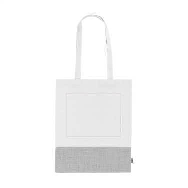 Logotrade business gift image of: Combi Organic Shopper (160 g/m²) bag
