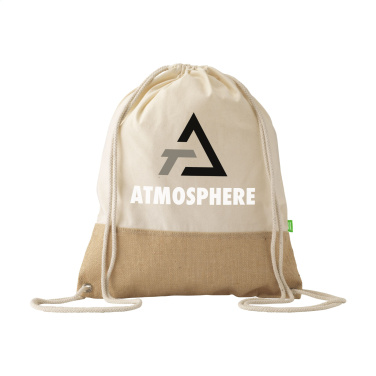 Logotrade corporate gift image of: Combi Organic Backpack (160 g/m²)