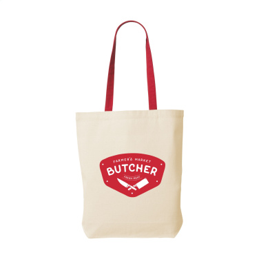 Logotrade promotional giveaway picture of: Canvas Shoppy Colour (220 g/m²) bag