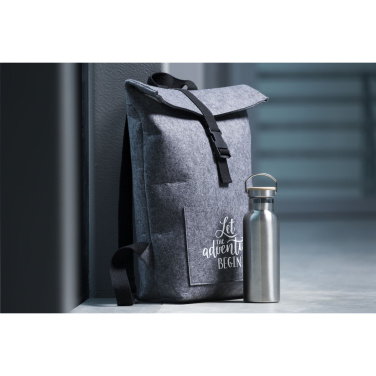 Logo trade advertising products picture of: Nolan GRS RPET Felt backpack