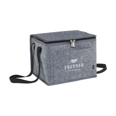 Logo trade advertising product photo of: Keep-it-Cool GRS Felt RPETcooling bag