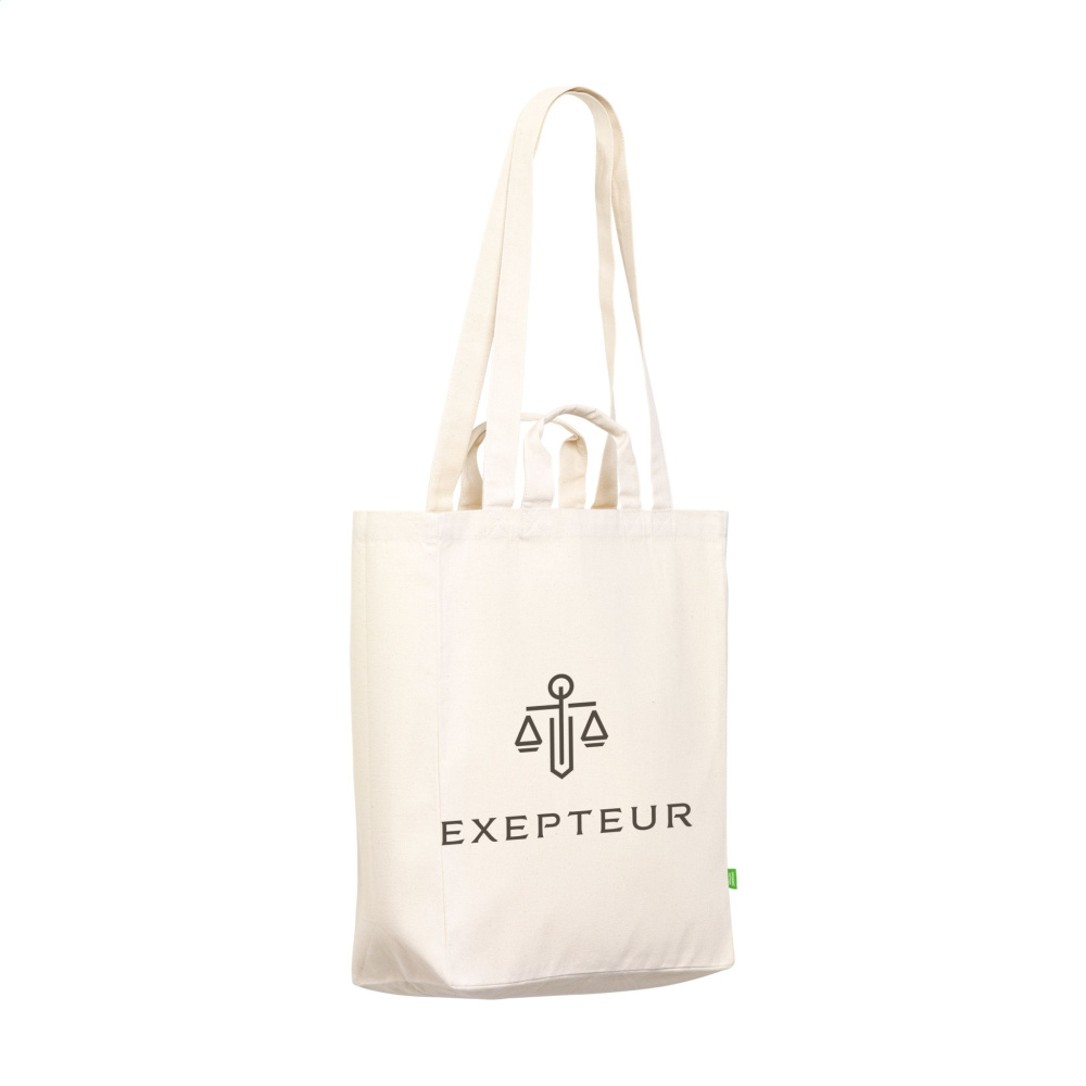 Logotrade promotional giveaway image of: Organic Cotton Canvas Tote Bag (280 g/m²)