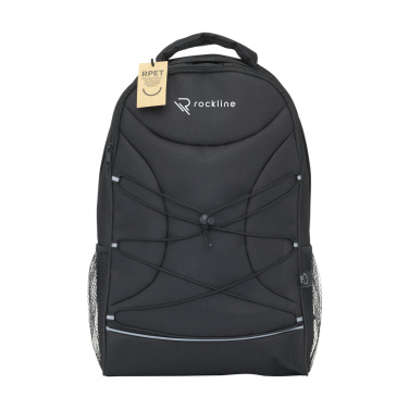 Logotrade promotional product picture of: Flashline GRS RPET Laptop Backpack