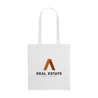 Logotrade promotional giveaways photo of: Colour Square Bag GRS Recycled Cotton (150 g/m²)