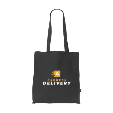 Logo trade corporate gift photo of: Colour Square Bag GRS Recycled Cotton (150 g/m²)