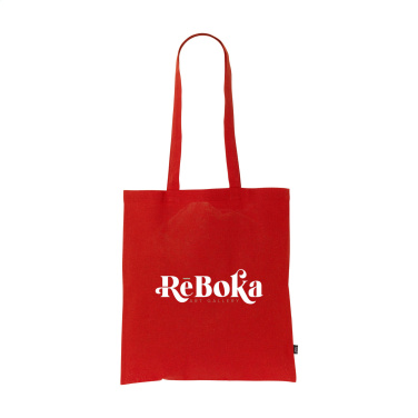 Logotrade promotional item image of: Shoppy Colour Bag GRS Recycled Cotton (150 g/m²)