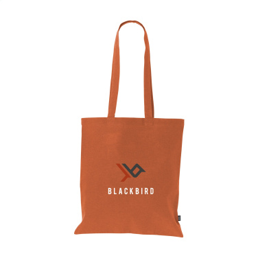 Logo trade corporate gifts picture of: Shoppy Colour Bag GRS Recycled Cotton (150 g/m²)