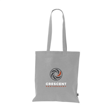 Logo trade promotional item photo of: Shoppy Colour Bag GRS Recycled Cotton (150 g/m²)