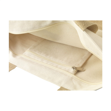 Logo trade corporate gifts image of: Cancun Beachbag Organic Cotton (320 g/m²)