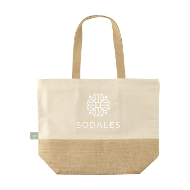 Logotrade promotional gift picture of: Cancun Beachbag Organic Cotton (320 g/m²)