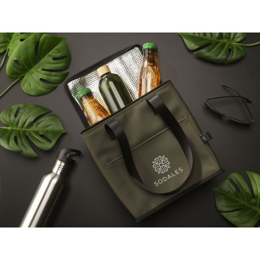 Logo trade advertising products image of: Lennon Recycled PU Cooler Bag
