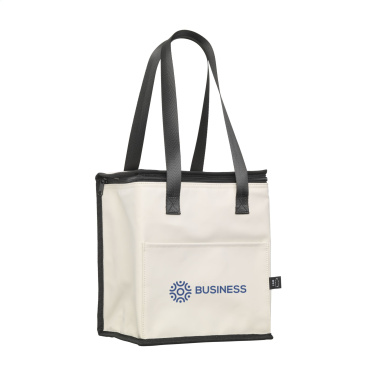 Logo trade promotional giveaways image of: Lennon Recycled PU Cooler Bag
