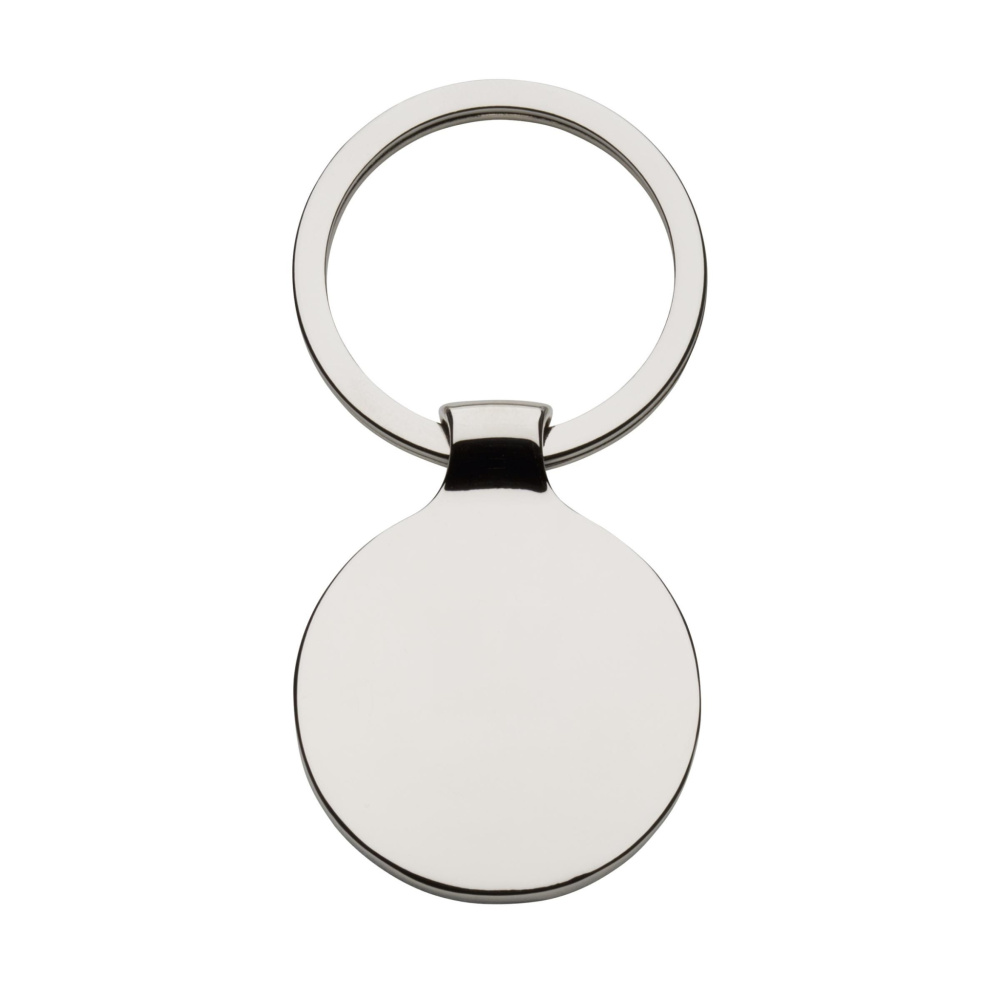 Logotrade advertising products photo of: KeyTag Circle keyring