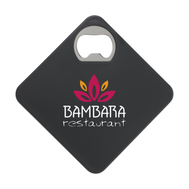 Logotrade promotional item picture of: Coaster Opener