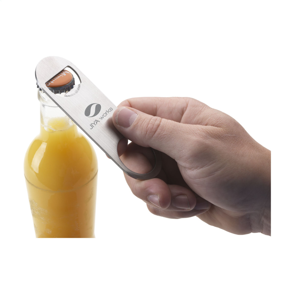 Logo trade promotional merchandise picture of: CrownTop Metal Opener Metal