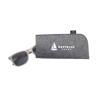 Logo trade advertising products picture of: Feltro GRS RPET Pouch for glasses
