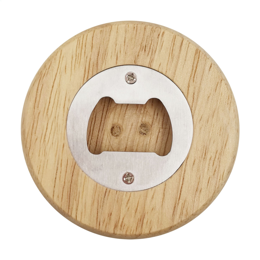 Logo trade promotional gifts picture of: Rondo circular bottle opener