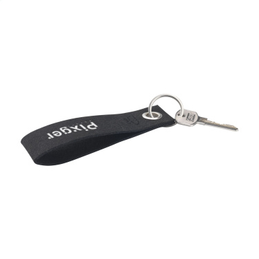 Logo trade promotional merchandise image of: GRS RPET Felt Keyring