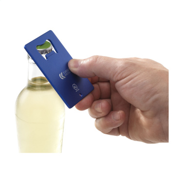 Logo trade promotional item photo of: Carta Opener Recycled Alu bottle opener