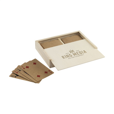 Logo trade promotional giveaway photo of: Recycled Playing Cards Double decks