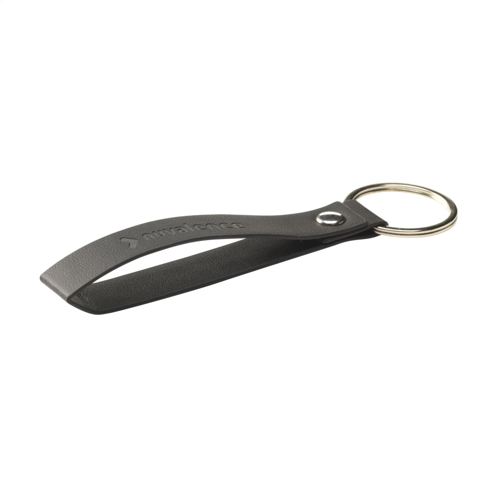Logo trade corporate gifts picture of: Vegan Pineapple Leather Keyring