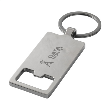 Logotrade promotional item picture of: Sammy bottle opener / keyring