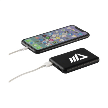 Logo trade promotional products picture of: PocketPower 5000 RCS Recycled Powerbank