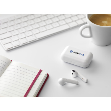 Logotrade promotional merchandise image of: Sensi TWS Wireless Earbuds in Charging Case