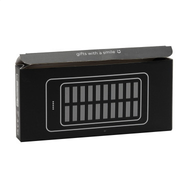 Logotrade promotional giveaways photo of: Solar Powerbank 8000+ Wireless Charger