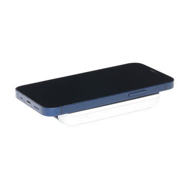 Logotrade promotional giveaways photo of: Force Magnetic RCS Recycled Wireless Powerbank 5000
