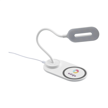 Logo trade promotional gifts image of: Carga 10W Desklight Wireless Charger