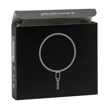 Logotrade promotional merchandise picture of: Coil RCS Recycled Wireless Charger