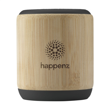 Logo trade promotional products picture of: Timor Bamboo Wireless Speaker