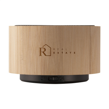 Logotrade promotional gift image of: Wave Bamboo Wireless Speaker