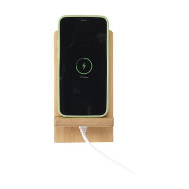 Logotrade advertising products photo of: Miyo Bamboo Phone Stand