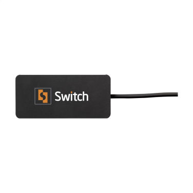 Logotrade promotional items photo of: Tecco GRS Recycled Alu USB Hub