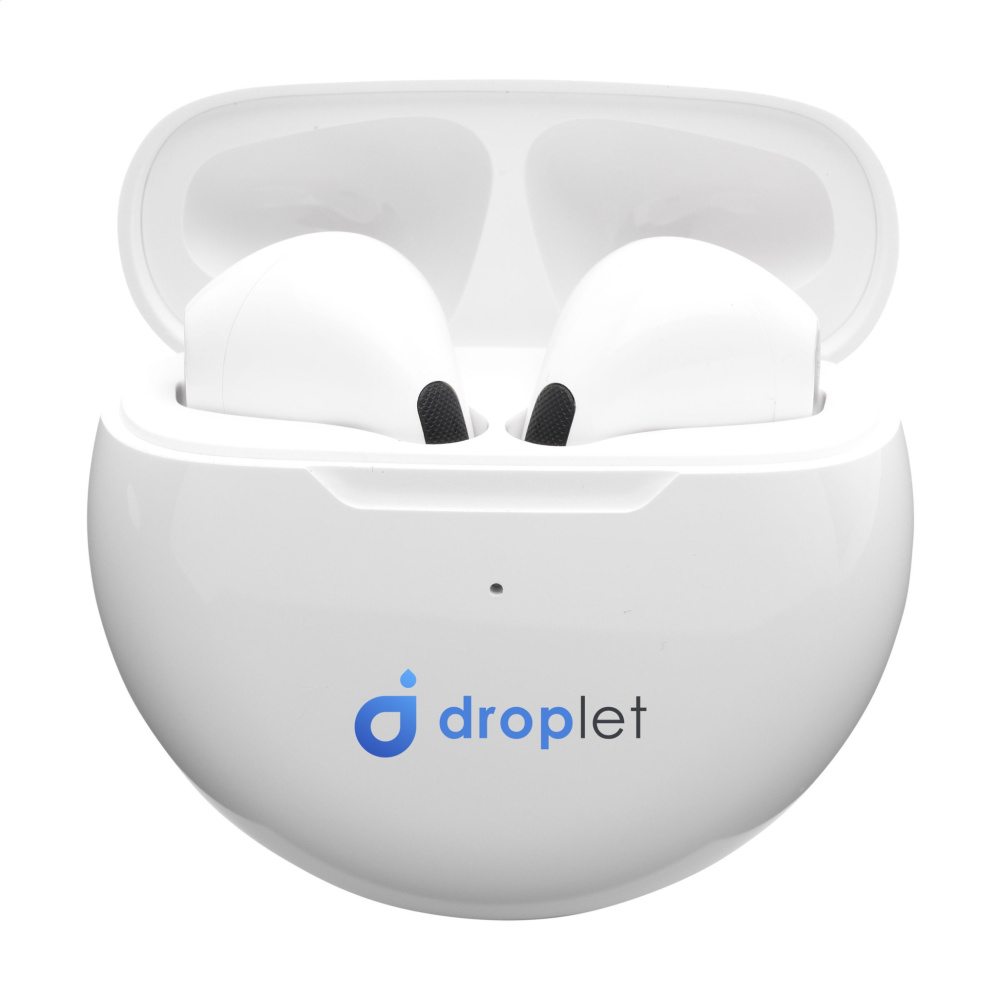 Logotrade promotional giveaways photo of: Calypso RCS Recycled Wireless Earbuds