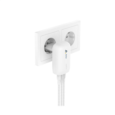 Logo trade promotional merchandise picture of: Belkin BoostCharge 3-Port Wall Charger