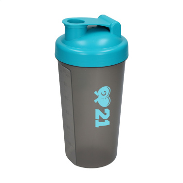 Logo trade promotional items image of: Shaker Protein 600 ml drinking cup