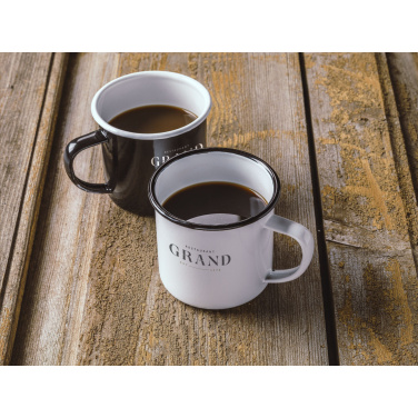 Logo trade promotional products picture of: Retro Enamel Mug 350 ml