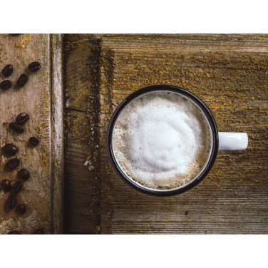 Logotrade promotional merchandise picture of: Retro Enamel Mug 350 ml