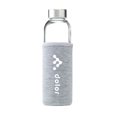 Logo trade promotional products picture of: Senga Glass 500 ml drinking bottle
