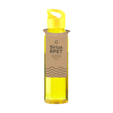 Logo trade business gifts image of: Sirius GRS RPET 650 ml drinking bottle