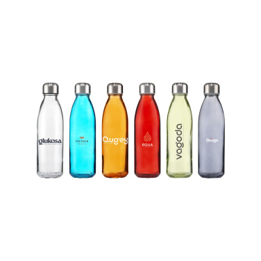 Logo trade promotional products picture of: Topflask Glass 650 ml drinking bottle