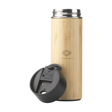 Logotrade promotional giveaway picture of: Sakura 360 ml bamboo thermo bottle/thermo cup