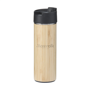 Logotrade corporate gift picture of: Sakura 360 ml bamboo thermo bottle/thermo cup